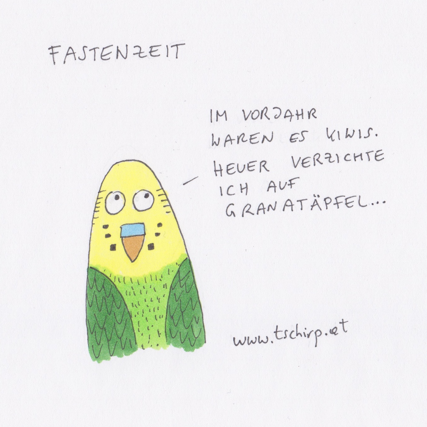 Fastenzeit, Diät, Kiwi, Granatapfel