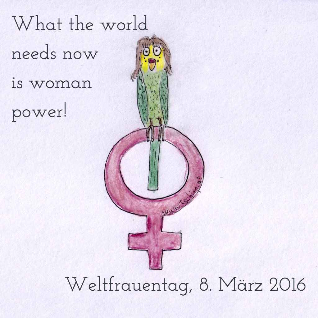 Wellensittiche, Weltfrauentag